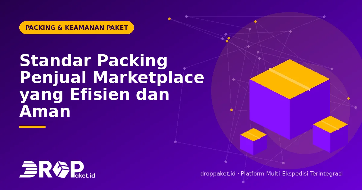 Standar Packing Penjual Marketplace yang Efisien dan Aman